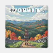 New England Travel Magnet (Vorne)