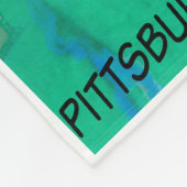 New England USA Fun Map Fleecedecke (Ecke)