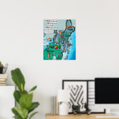 New England USA Poster (Heimbüro)