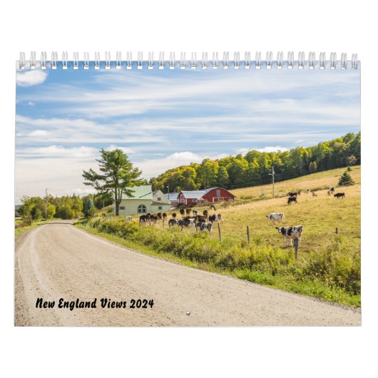 New England Views 2024 Calendar Kalender (Titelbild)