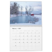 New England Views 2024 Calendar Kalender (Feb 2027)