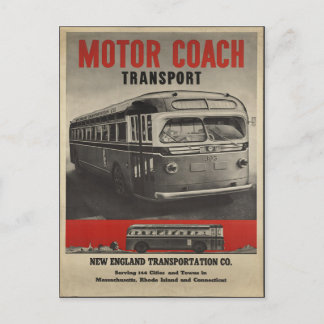 New England Vintag Postcard Postkarte