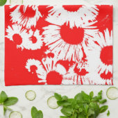 New England Wild Aster Geschirrtuch (Gefaltet)