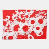 New England Wild Aster Geschirrtuch (Horizontal)