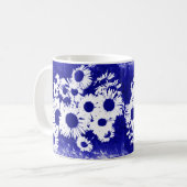New England Wild Aster Kaffeetasse (Vorderseite Links)