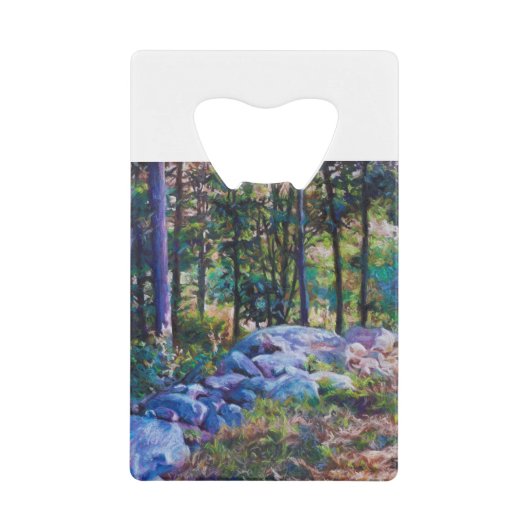 New England Woods Geldbeutel Flaschenöffner (Vorderseite)