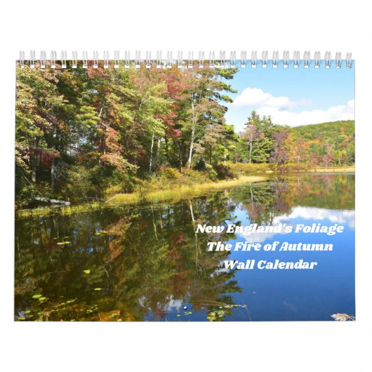 New England's Foliage Wall Calendar Kalender (Titelbild)