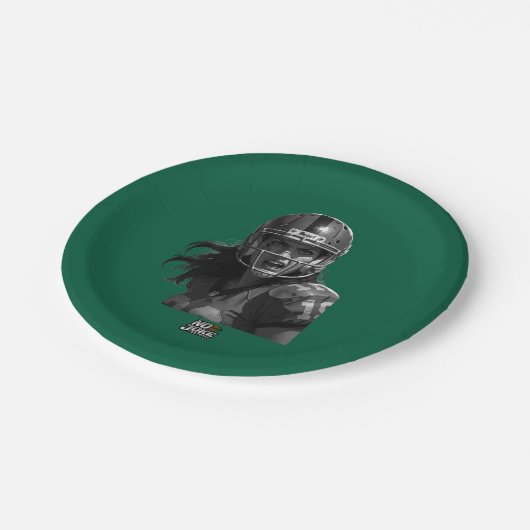 New Era QB Pappteller (Schrägansicht)