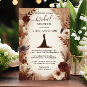 New Fall Wood Paperie Gerecycelt Paper Brautparty Einladung