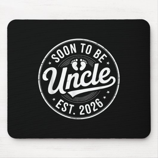 New Family Member Announcement Soon To Be Uncle Es Mousepad (Vorne)