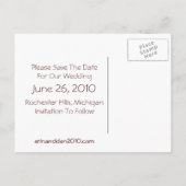 New Fav Ankündigungspostkarte (Rückseite)