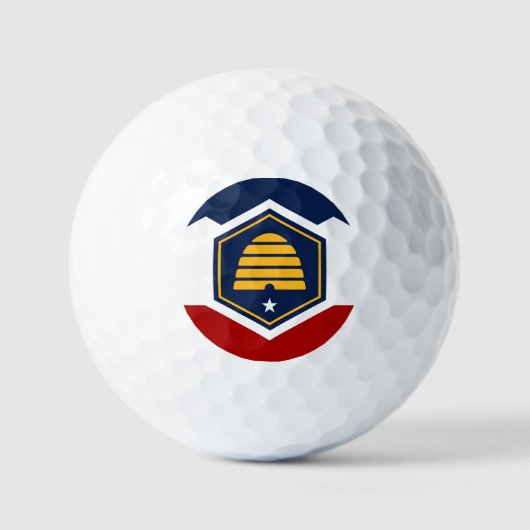 New flag of Utah State Golfball (Vorderseite)