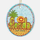 New Florida Sun Keramik Ornament (Links)