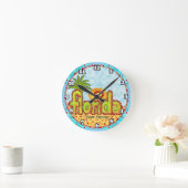 New Florida Sun Runde Wanduhr (Zuhause)