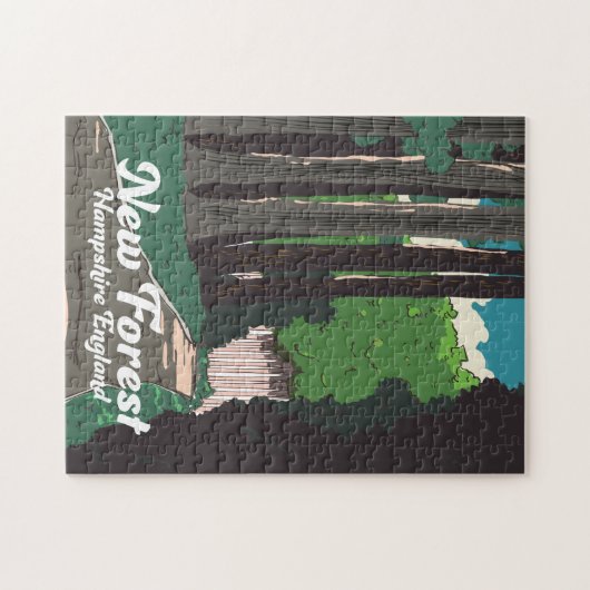 New forest Hampshire England Puzzle (Horizontal)