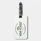 New Forest National Park Gepäckanhänger (Rückseite vertikal)