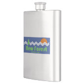 New Forest National Park Retro Flachmann (Links)