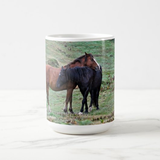 New Forest Ponies of Hampshire England Kaffeetasse (Mittel)