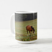 New Forest Ponies of Hampshire England Kaffeetasse (Vorderseite Links)