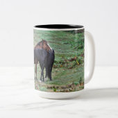 New Forest Ponies of Hampshire England Zweifarbige Tasse (VorderseiteRechts)