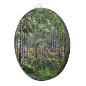 New Forest Woodlands HDR-Foto Dartscheibe (Vorderseite rechts)