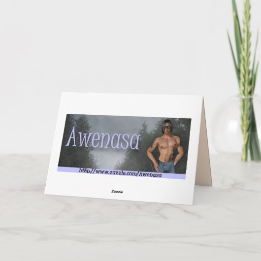 New Friend Karte (Rückseite)