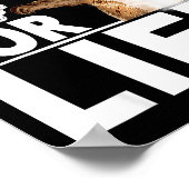 New Funny Squirrel Friend For Life - Men,women Poster (Ecke)