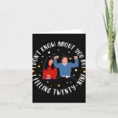 New Girl 29 Birthday 29th I'm Feelin' Twenty Nine Karte (Vorderseite)