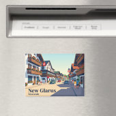 New Glarus, Wisconsin USA Magnet (In Situ (Geschirrspüler))