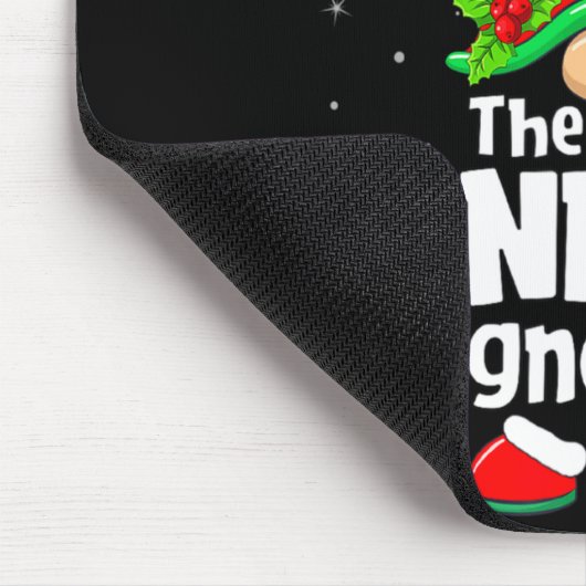 New Gnome Matching Family Group Christmas Party Pa Mousepad (Ecke)