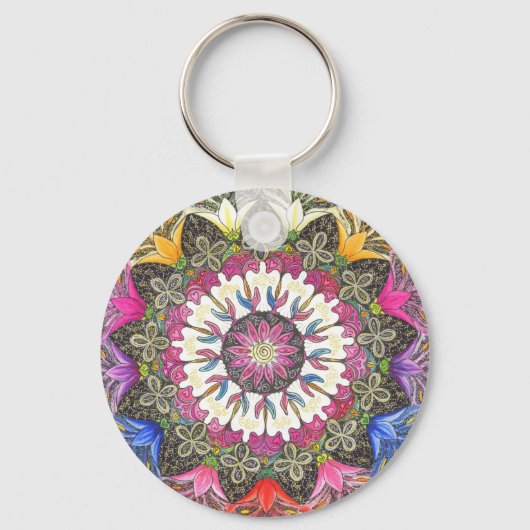New Goddess Mandala Schlüsselanhänger (Vorderseite)