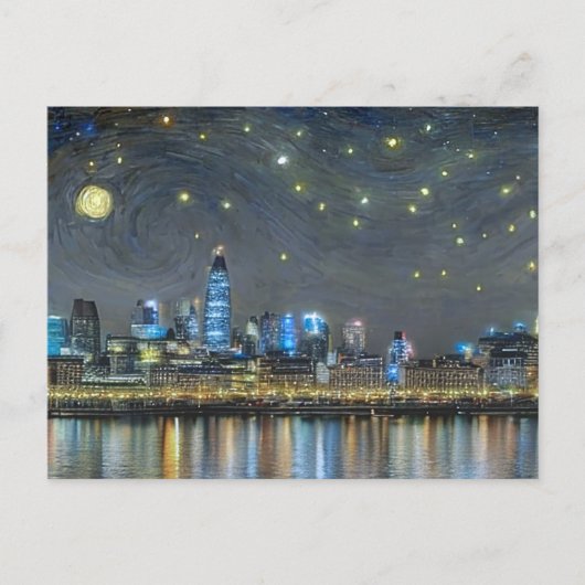 New Gogh Postkarte (Vorderseite)