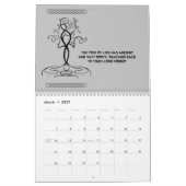 New Gothic Pagan Calendar Kalender (Mär 2027)