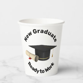 New Grad einsatzbereit Pappbecher