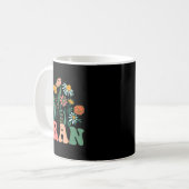 New Gran Wildflower First Birthday & Baby Show Kaffeetasse (Vorderseite Links)