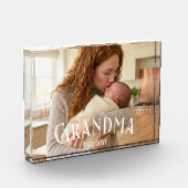New Grandma Established Custom Name Year Photo Fotoblock (Links)