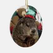 NEW!  Groundhog Moses Christmas Ornament (Rechts)