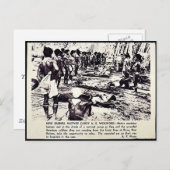 New Guinea Natives Carry U.S. verwundet Postkarte (Vorne/Hinten)
