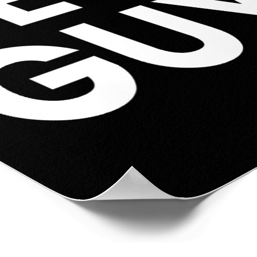 New Guy  Poster (Ecke)