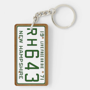 New Hampshire 1971 Vintager Schlüsselanhänger