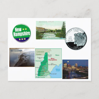 New Hampshire 1 Postkarte