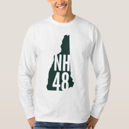 New Hampshire 4000 Footer List Long Sleeve T - Shi T-Shirt