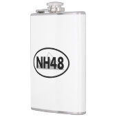 New Hampshire 48 Oval Flachmann (Links)