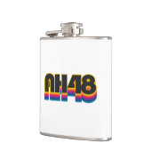 New Hampshire 48 Rainbow Flachmann (Links)