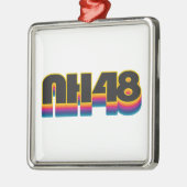 New Hampshire 48 Rainbow Ornament Aus Metall (Links)