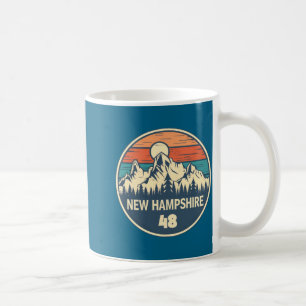 New Hampshire 48 Sonnenuntergang Kaffeetasse