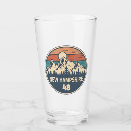 New Hampshire 48 Sunset Glas (Vorderseite)