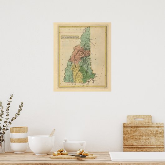 New Hampshire 8 Poster (Küche)