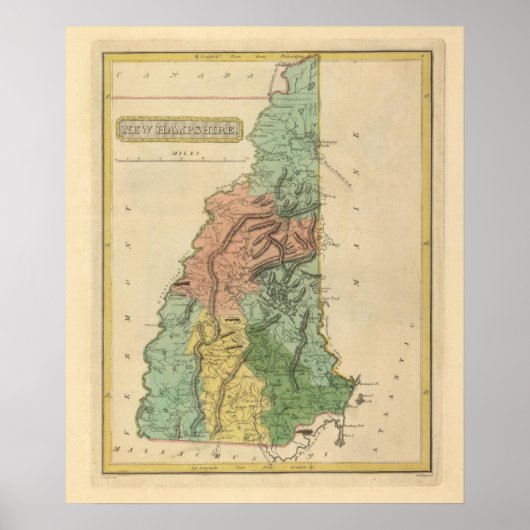 New Hampshire 8 Poster (Vorne)
