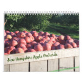 New Hampshire Apple Orchards Calendar Kalender (Titelbild)